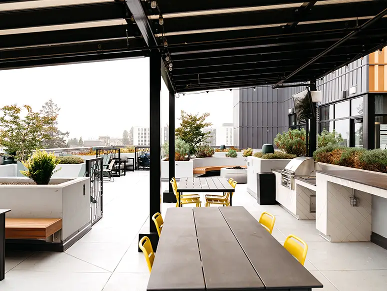 outdoor lounge