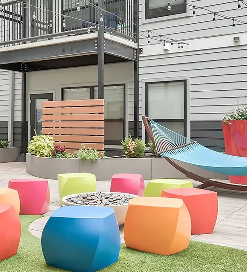 outdoor lounge