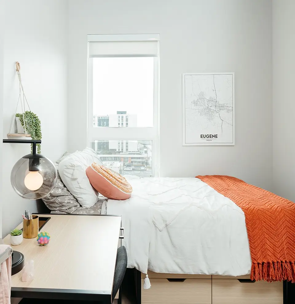 furnished bedroom
