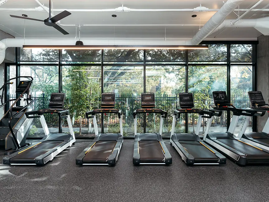 modern fitness center